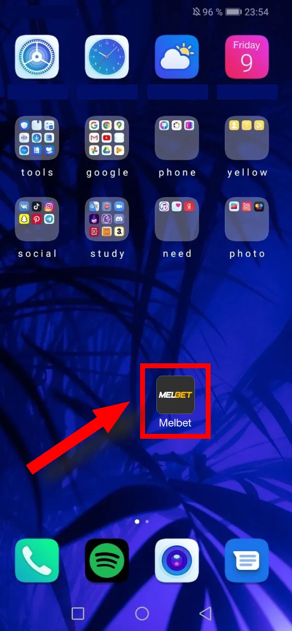 Confirma la instalación de la Melbet Apk y Empieza a usar la Melbet app. ¡Únete ahora!