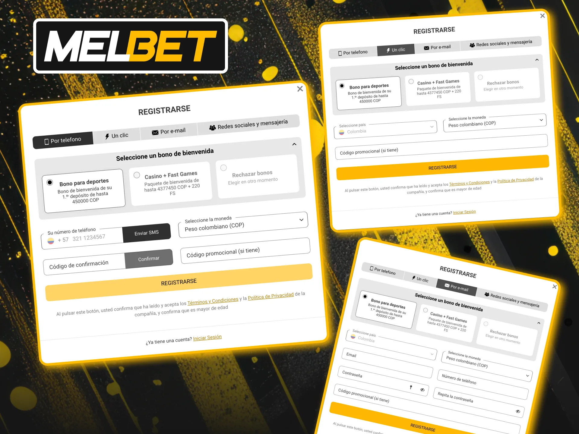 En Melbet tenemos un sencillo proceso de registro, ¡crea una cuenta y empieza a ganar con Melbet!