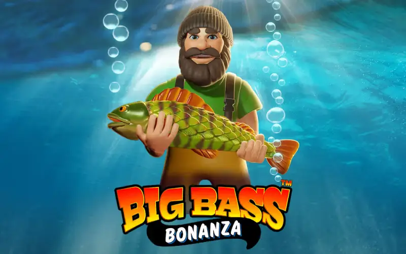 Diviértete con la tragamonedas Big Bass Bonanza jugando en Melbet.