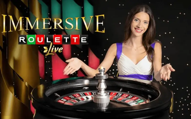 Disfruta de la experiencia de casino en vivo con Immersive Roulette en Melbet.