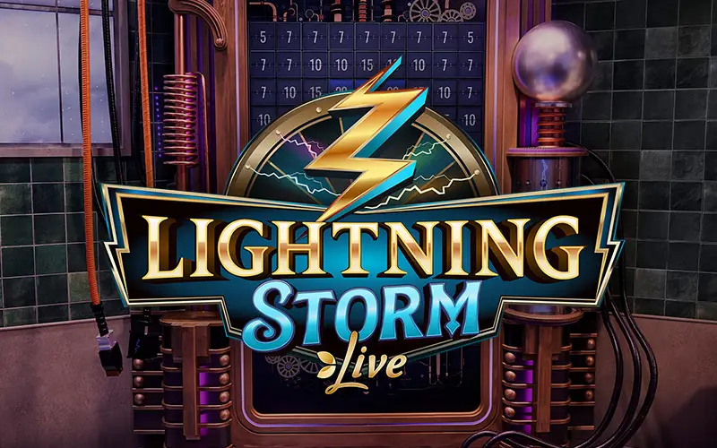 Vive la acción del casino en vivo con Lightning Storm en Melbet.